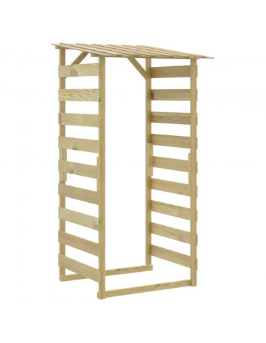 Pergole con Tetto 4 pz 100x90x200 cm Legno di Pino Impregnato