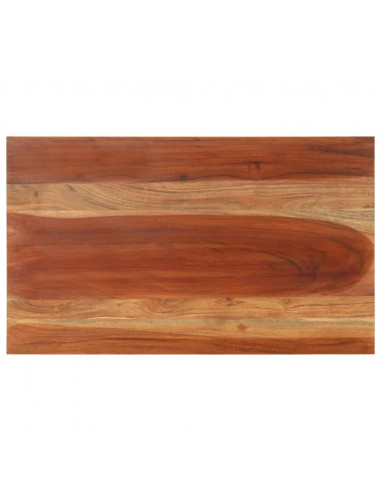 Piano Tavolo in Legno Massello di Acacia 15-16 mm 60x100 cm