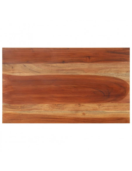 Piano Tavolo in Legno Massello di Acacia 15-16 mm 60x100 cm