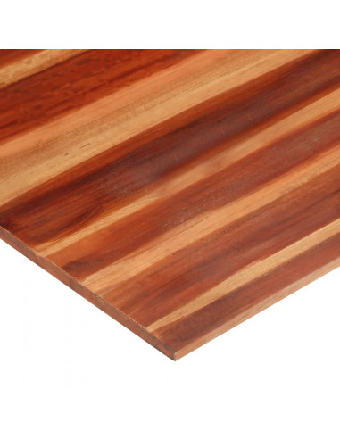 Piano Tavolo in Legno Massello di Acacia 15-16 mm 60x100 cm