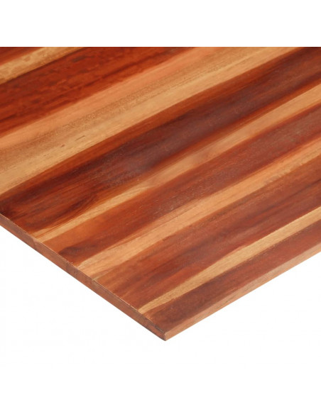 Piano Tavolo in Legno Massello di Acacia 15-16 mm 60x100 cm