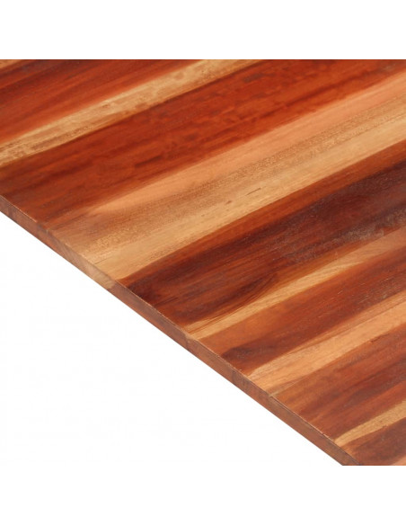 Piano Tavolo in Legno Massello di Acacia 15-16 mm 60x100 cm