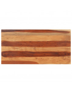 Piano Tavolo in Legno Massello di Acacia 15-16 mm 60x120 cm