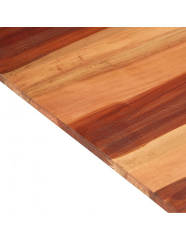 Piano Tavolo in Legno Massello di Acacia 15-16 mm 60x120 cm