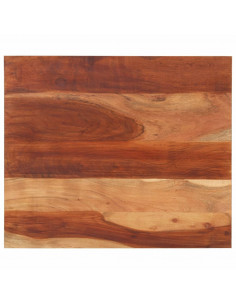 Piano Tavolo in Legno Massello di Acacia 15-16 mm 60x70 cm