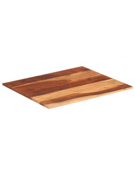 Piano Tavolo in Legno Massello di Acacia 15-16 mm 60x70 cm