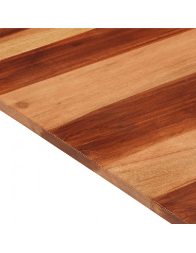 Piano Tavolo in Legno Massello di Acacia 15-16 mm 60x70 cm