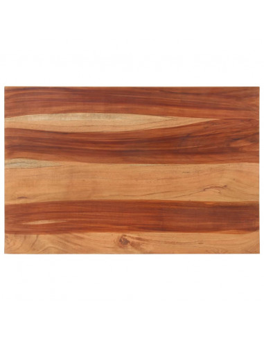 Piano Tavolo in Legno Massello di Acacia 15-16 mm 60x90 cm
