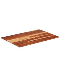 Piano Tavolo in Legno Massello di Acacia 15-16 mm 60x90 cm 2