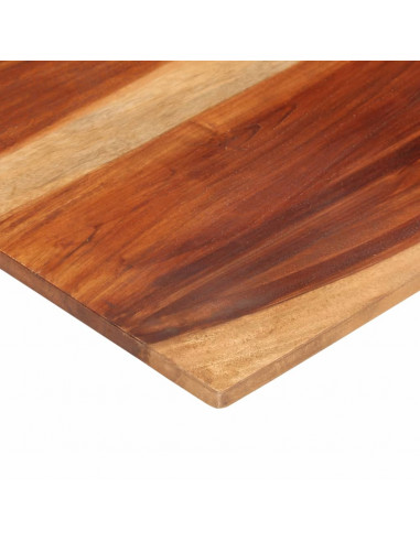 Piano Tavolo in Legno Massello di Acacia 15-16 mm 60x90 cm