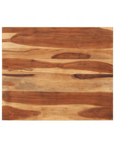Piano Tavolo in Legno Massello di Acacia 15-16 mm 70x80 cm
