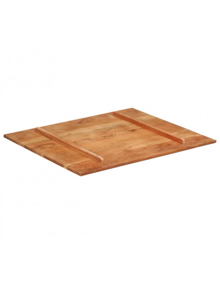 Piano Tavolo in Legno Massello di Acacia 15-16 mm 70x80 cm
