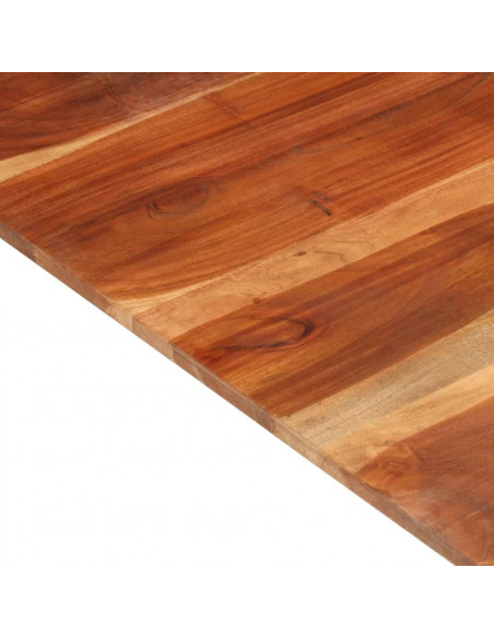 Piano Tavolo in Legno Massello di Acacia 15-16 mm 70x80 cm