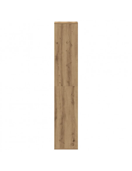 Scarpiera Rovere Artigianale 54x34x183 cm in Legno Multistrato