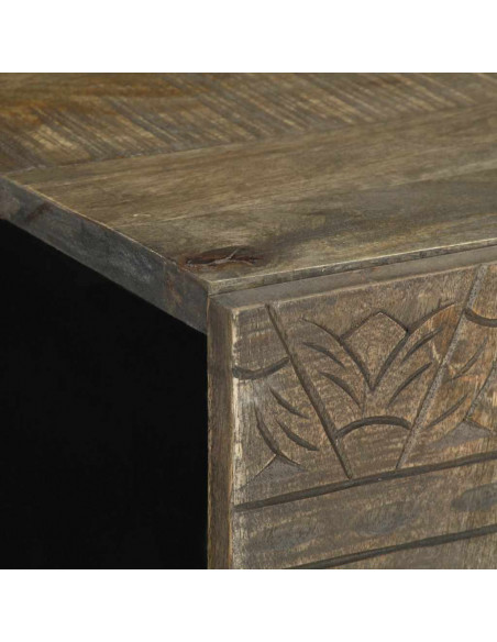 Set Mobili da Bagno 2pz in Legno Massello di Mango
