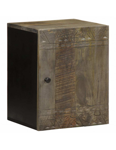 Set Mobili da Bagno 5 pz in Legno Massello di Mango