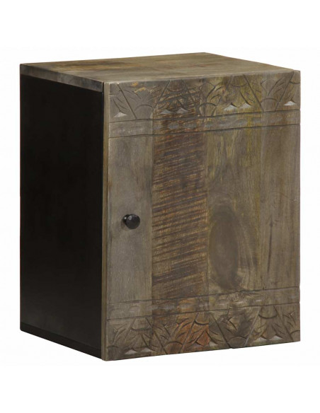 Set Mobili da Bagno 5 pz in Legno Massello di Mango