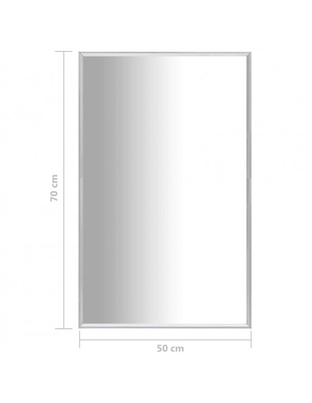 Specchio Argento 70x50 cm