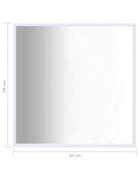 Specchio Bianco 60x60 cm
