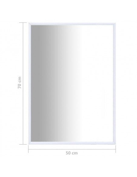 Specchio Bianco 70x50 cm