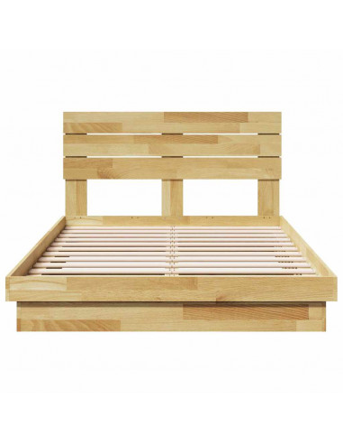 Struttura Letto con Testiera senza Materasso 120x190 cm