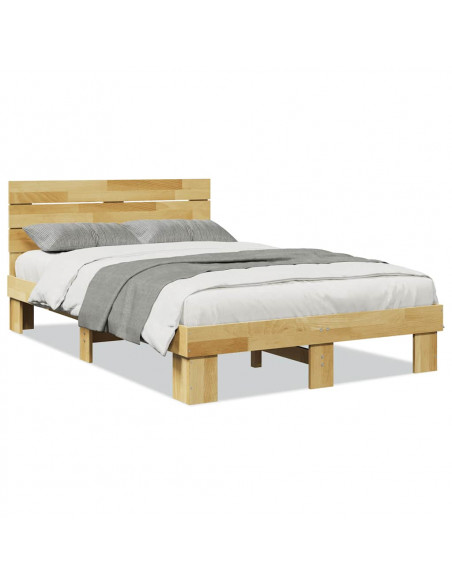 Struttura Letto con Testiera senza Materasso 120x190 cm