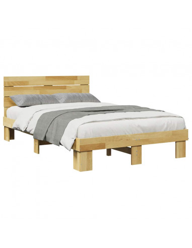 Struttura Letto con Testiera senza Materasso 120x190 cm