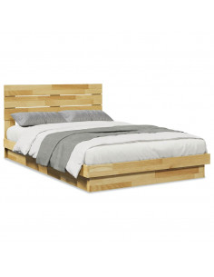 Struttura Letto con Testiera senza Materasso 120x200 cm