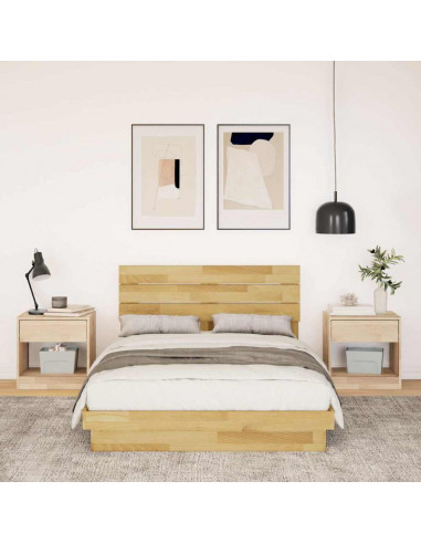 Struttura Letto con Testiera senza Materasso 120x200 cm