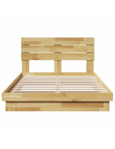 Struttura Letto con Testiera senza Materasso 120x200 cm