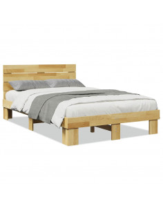 Struttura Letto con Testiera senza Materasso 120x200 cm