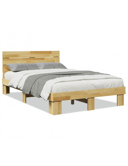 Struttura Letto con Testiera senza Materasso 120x200 cm