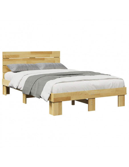 Struttura Letto con Testiera senza Materasso 120x200 cm