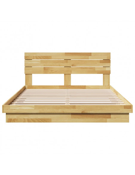 Struttura Letto con Testiera Senza Materasso 135x190 cm