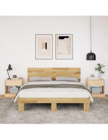 Struttura Letto con Testiera Senza Materasso 135x190 cm