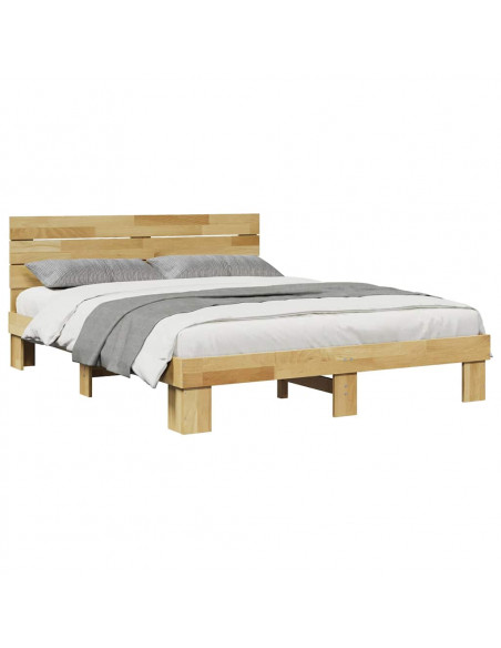 Struttura Letto con Testiera Senza Materasso 135x190 cm