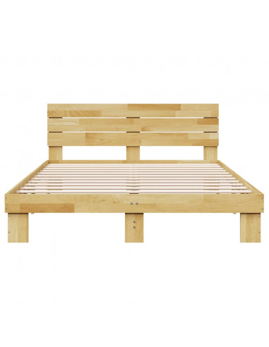 Struttura Letto con Testiera senza Materasso 140x190 cm