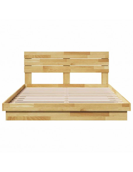 Struttura Letto con Testiera senza Materasso 140x200 cm