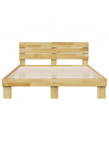 Struttura Letto con Testiera senza Materasso 140x200 cm