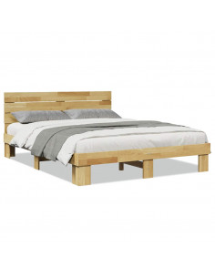 Struttura Letto con Testiera Senza Materasso 160x200 cm