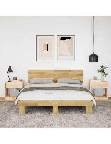 Struttura Letto con Testiera Senza Materasso 160x200 cm