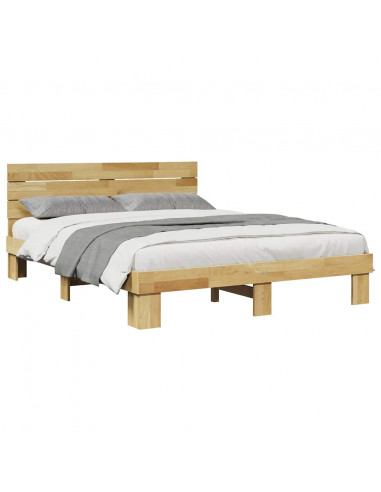 Struttura Letto con Testiera Senza Materasso 160x200 cm