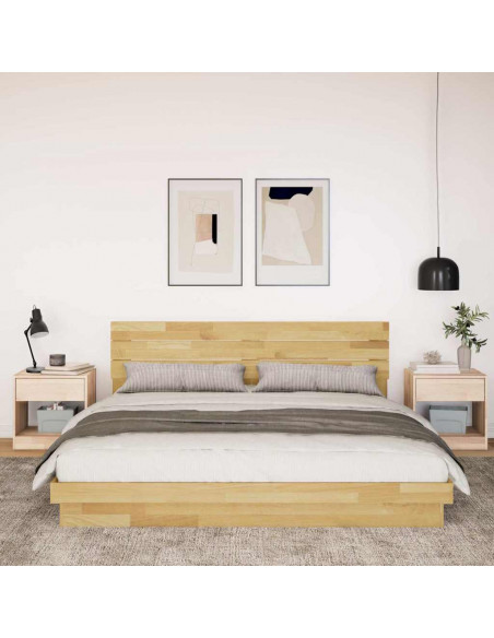 Struttura Letto con Testiera senza Materasso 180x200 cm