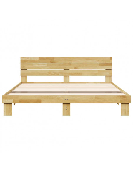Struttura Letto con Testiera senza Materasso 180x200 cm