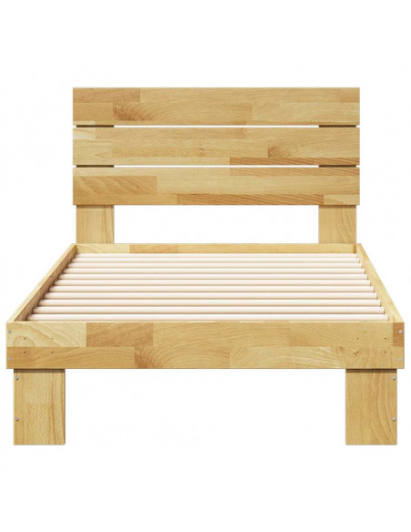 Struttura Letto con Testiera senza Materasso 75x190 cm