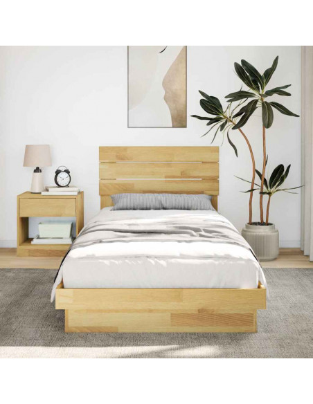 Struttura Letto con Testiera senza Materasso 90x200 cm