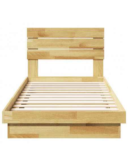 Struttura Letto con Testiera senza Materasso 90x200 cm