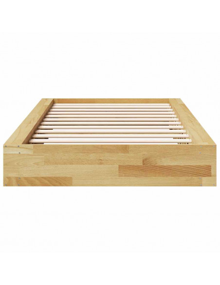 Struttura Letto Senza Materasso 90x200 cm in Legno Massello