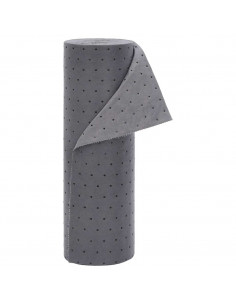 Tampone Assorbente per Olio Grigio 40x1000 cm