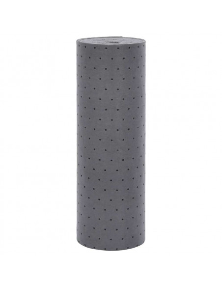 Tampone Assorbente per Olio Grigio 40x1000 cm